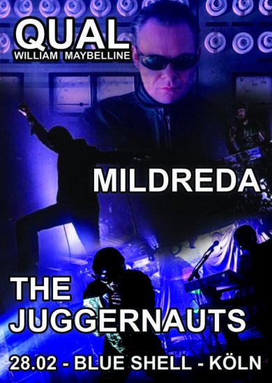 28.02 The Juggernauts + Qual + Mildreda