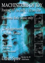 NEWS 17.10.2025 The Juggernauts + Aktion:Fiasko @ Urban Spree, Berlin, D