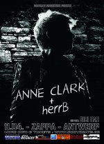 NEWS ANNE CLARK featuring herrB (UK/D) + Support: SIMI NAH (B) @ Zappa