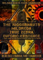 NEWS Belgian Beats Over Hannover! with The Juggernauts, True Zebra, Mildreda & Euforic Existence!