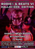 NEWS BODIES & BEATS VI - Halloween Edition with Rabbits Wear Boots & Brainquake! NEWS BODIES & BEATS VI - Halloween Edition with Rabbits Wear Boots & Brainquake!