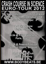NEWS CRASH COURSE IN SCIENCE - EURO SIGNALS TOUR 2012 - Kicks off !!! NEWS CRASH COURSE IN SCIENCE - EURO SIGNALS TOUR 2012 - Kicks off !!!