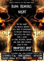 NEWS Dark Demon(n)s wanted to play BIMFEST 2017!