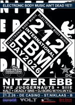 NEWS International EBM day line-up update! IMPLANT had to cancel due medical reasons ... Deadly Sins steps in!