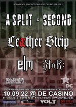 NEWS Just Another EBM day with A Split-Second, Leaether Strip, Elm & Knk!