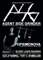 NEWS Last time to see Agent Side Grinder perform in Belgium with their current Line-up! NEWS Last time to see Agent Side Grinder perform in Belgium with their current Line-up!